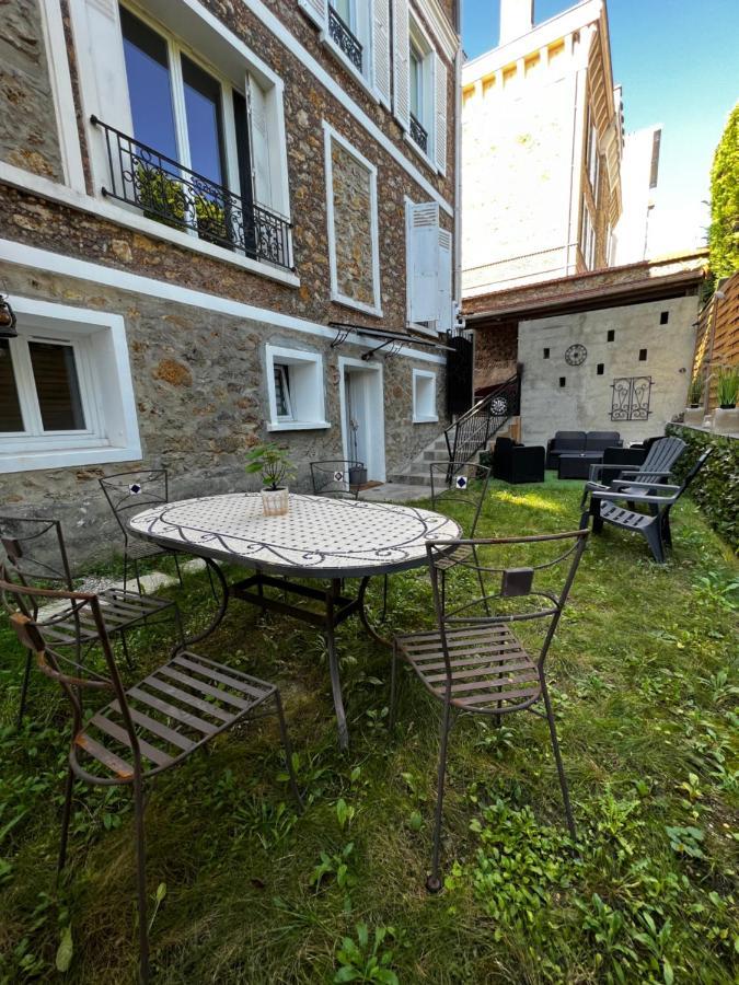 Superbe Appart Avec Jardin Prive Proche Paris Daire Nogent-sur-Seine Dış mekan fotoğraf